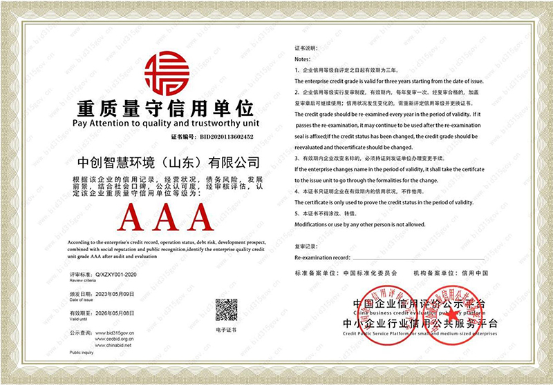 榮譽資質(zhì)